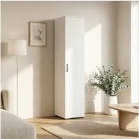 en.casa Mehrzweckschrank »Chalvefted« mit 1 Tür 175 x 37 x 35 cm Weiß