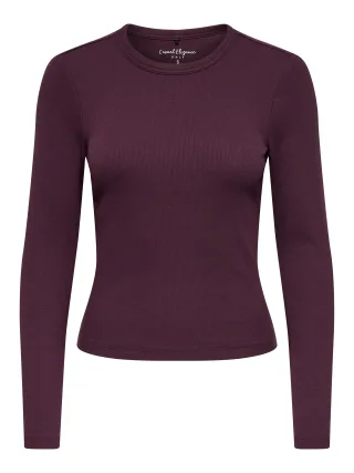 ONLY - ONLVAL L/S O-NECK TOP JRS NOOS Fig - Gr. - XL