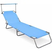 VCM Gartenliege Dach 185x24x55cm, 1