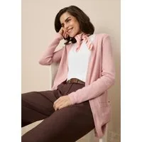 Tamaris Strickjacke mit Taschen, aus weicher Viskosemischung perfekt für laue Sommerabende