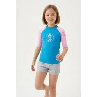 TROLLKIDS Bade-Shirt KIDS KVALVIKA T, mit UV-Schutzfaktor 50+, kurzärmlig, für Kinder und Jugendliche