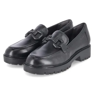 Tamaris Loafer - Gr. 41 - Schwarz - Glattleder
