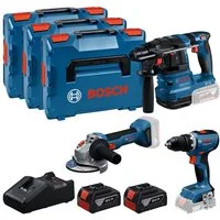 Bosch Professional Elektrowerkzeug-Set Bosch Professional 18V Profi Set, GBH 18V-22 + GSR
