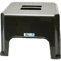 Schulz Haushaltswaren Tritthocker Bad Camping Tritt Stufe Hocker bis 130 kg, Stapelbar