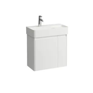 LAUFEN Waschtischunterschrank BASE 2.0 294x572x515 2 Türen m. Griffmulde li f.WT H815285 multicolor, H4113831089991