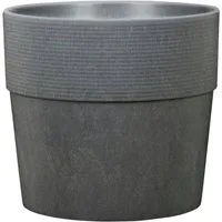 Scheurich Blumentopf 224/40 groove carbon