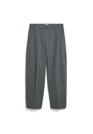 Armedangels - BARREL LEG TWILL PANT space steel - Gr. - M