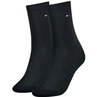 Tommy Hilfiger Socken TH WOMEN SOCK CASUAL 2P (2-Paar, 2 Paar) mit flacher Zehennaht