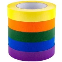 Trend Line Kreppband TrendLine Kreppband-Set bunt 25 mm x 40 m 5 Stück