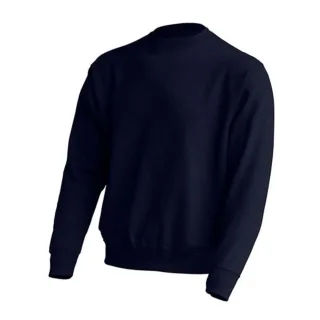 JHK - Sweatshirt Rundhalsausschnitt für Herren/Damen Unisex (Marineblau)
