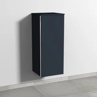 Sanipa 3way Mittelschrank mit 1 Tür, Marine-Matt, BP1211R BP1211R