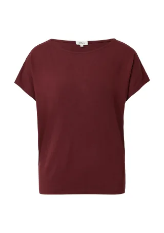 s.Oliver - T-Shirt rot - Gr. - 36