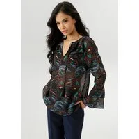Aniston SELECTED Chiffonbluse aus leicht transparente Chiffon