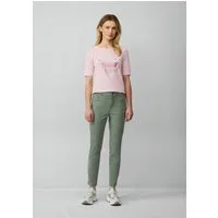 s.Oliver Chinos Hose Ankle-Hose im Slim Fit aus Baumwollsatin