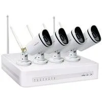 FN7108W-B4-1T, Set weiß, 1x FN7108W NVR, 4x FI9910W Bullet-Kamera