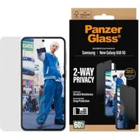 CARE by PanzerGlass Displayschutzglas Ultra-Wide Fit 2-Way Privacy Screen Protector für Samsung Galaxy A57, Displayschutzfolie, Schutzfolie, Bildschirmschutz, kratz- & stoßfest