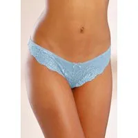 LASCANA String aus schöner Vollspitze und Schleife