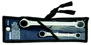 KS Tools GEARplus Doppel-Ratschenringschlüssel-Satz, 2-tlg - 503.4552
