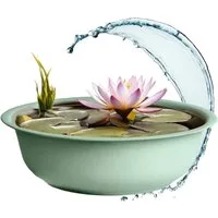 Spetebo Pflanzkübel - Mini Teich Garten Schale (Anzahl, 1 St., Stück), wetterfestes und robustes Material