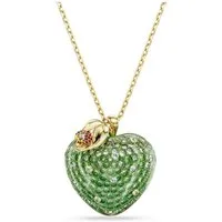 Swarovski Kristallanhänger Swarovski Halskette Idyllia 5742675 Apfel mit Marienkäfer (1-tlg)