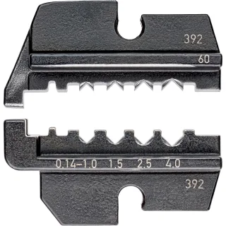 KNIPEX Crimpeinsatz für gedrehte Kontakte (HTS + Harting) 80 mm - 974960