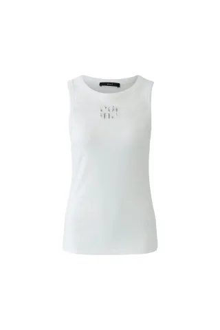 Oui - Tank Top optic white - Gr. - 42