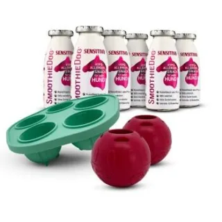 SmoothieDog Sensitivo (Pferd) 6x 250 ml + Schleckball 2 Stück