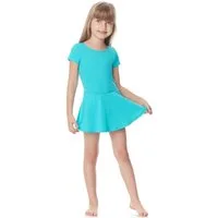 Merry Style Bodykleid Mädchen Tanzbody mit kurzen Ärmeln Balletkleid Body MS10-136