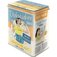 Nostalgic-Art Vorratsdose Metall Kaffeedose Blechdose Müslidose -Dishwasher Tabs