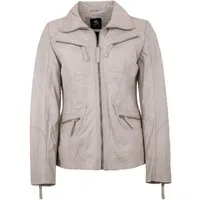 Otto Kern Lederjacke Katta/L OTTO KERN - Damen Lederjacke Lammnappa off white