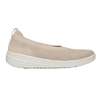 Fit Flop - Ballerinas für Damen, Jerseyware (Beige)
