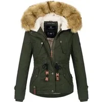 Navahoo Winterjacke Pearl mit warmem Teddyfell