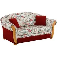 Home affaire 2-Sitzer Milano, Schlafsofa im Landhaus-Stil, bequem, Liegefläche 188/124cm, mit Bettfunktion