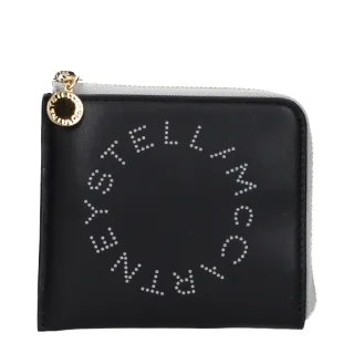 Stella McCartney schwarze Lederbörse