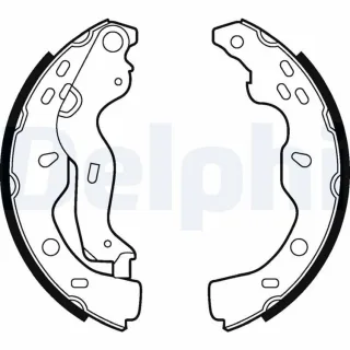 Delphi Bremsbacken hinten Fiat Sedici Mitsubishi L Suzuki Sx4