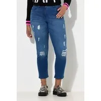 Angel of Style Regular-fit-Jeans Jeans Straight Fit Destroy-Effekte 5-Pocket