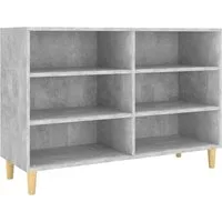 vidaXL Schranksystem Sideboard Betongrau 103,5x35x70 cm Holzwerkstoff (1-St)
