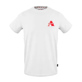 Aquascutum - T-Shirt für Herren, Regulär (Weiß)