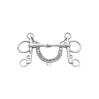 Sprenger Pelham-Gebiss einfach gebrochen 13,5 cm