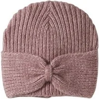 vertbaudet Beanie Mädchen Mütze aus Rippenstrick, Zierschleife