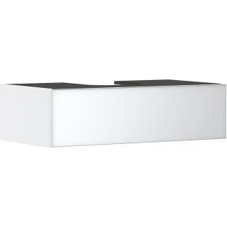hansgrohe Xevolos E Waschtischunterschrank 54313320 980x550x275mm, 1 Schublade, mattweiß, weiß metallic