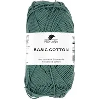 Pro Lana Pro Lana BASIC COTTON Baumwollgarn 50 g Häkelwolle, 125 m (Perfektes Baumwoll-Garn für leichte Pullover, Mützen und Accessoires), 50 g