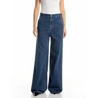 Replay Weite Jeans in Baumwollqualität