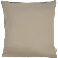 beties Kissenbezüge BasicSoft, (1 Stück), ca. 40x40 cm Jersey 100% Baumwolle (plaza-taupe)