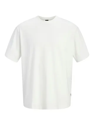 JACK&JONES - JPRBLAANDREW SS TEE STYD AW25 Cloud Dancer - Gr. - S