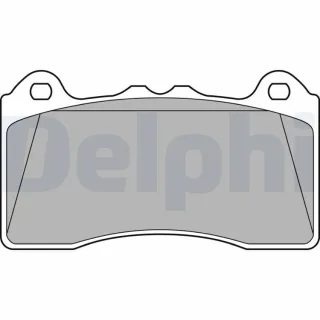 Delphi Bremsbel?ge vorne Ford Focus 3 2,3