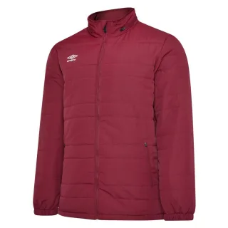 Umbro Herren Club Essential Bench Jacke (Neu weinrot)