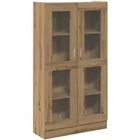 vidaXL Bücherregal Highboard Artisan-Eiche 82,5 x 30,5 x 150 cm Holzwerkstoff, 1-tlg.