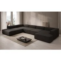Luxusbetten24 Sofa Designer Sofa Lesley U XXL, mit Stoffbezug