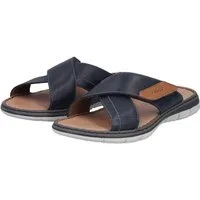 Rieker Pantolette Sommerschuh, Strandschuh, Urlaubsschuh mit weicher Innensohle